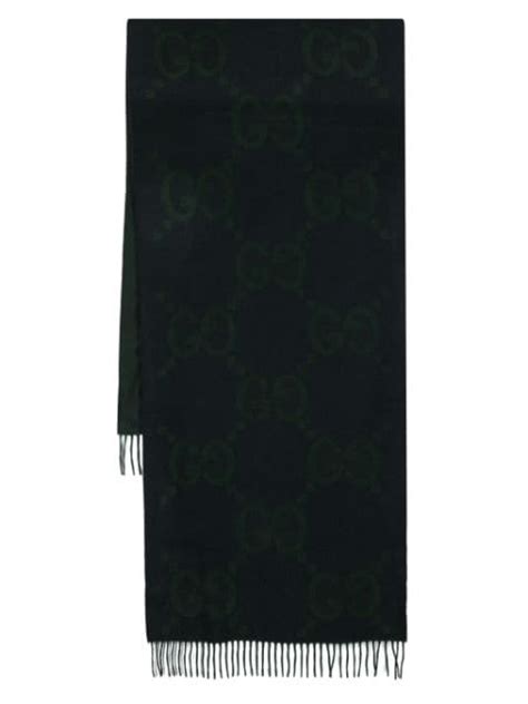 sciarpa gucci verde|sciarpe Gucci donna.